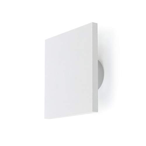 Dopo Lighting - Aplique de pared cuadrado FROST blanco led exterior IP65