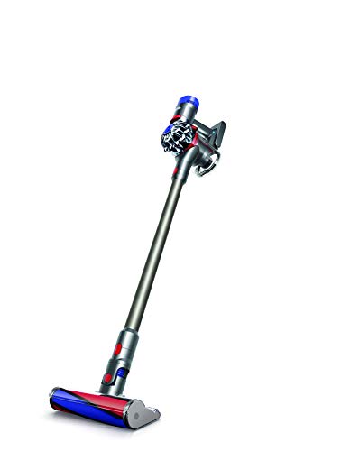 Dyson V8 Fluffy+ Sin bolsa Níquel 0,54 L - Aspiradora escoba (Sin bolsa, Níquel, 0,54 L, Secar, Ciclónico, Ciclónico)