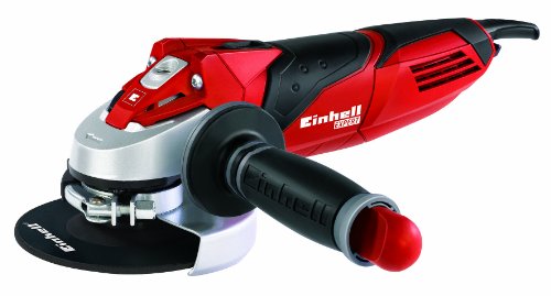 Einhell TE-AG 125/750 Amoladora Expert Angle Grinder-, 750 W, 230 V, 3 posiciones, agarre antideslizante (ref. 4430880)