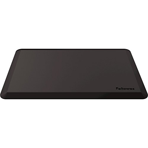 Fellowes - Alfombra ergonómica antifatiga, color negro