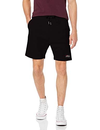 Fila Amir Shorts Up Pantalones Cortos Deportivos, Negro (Black 2), W35 (Talla del Fabricante: Large) para Hombre