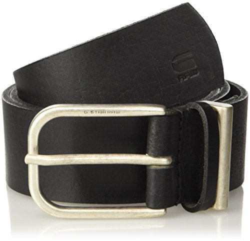 G-STAR RAW Carley Belt Wmn Cinturón, Negro (Black/Antic Silvr 8131), 90 para Mujer