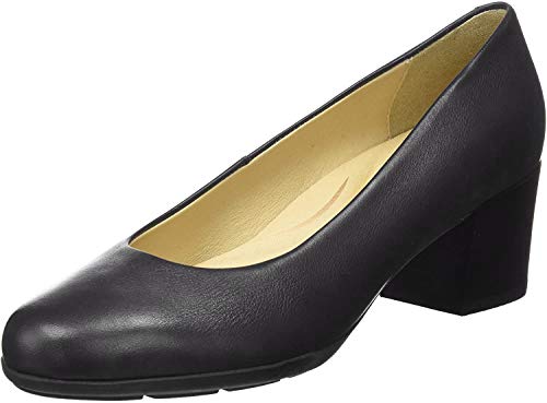 Geox D ANNYA Mid B, Zapatos de Tacón Mujer, Negro (Black), 39 EU