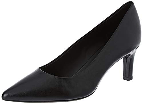 Geox D BIBBIANA A, Zapatos de Tacón Mujer, Negro (Black C9997), 37.5 EU