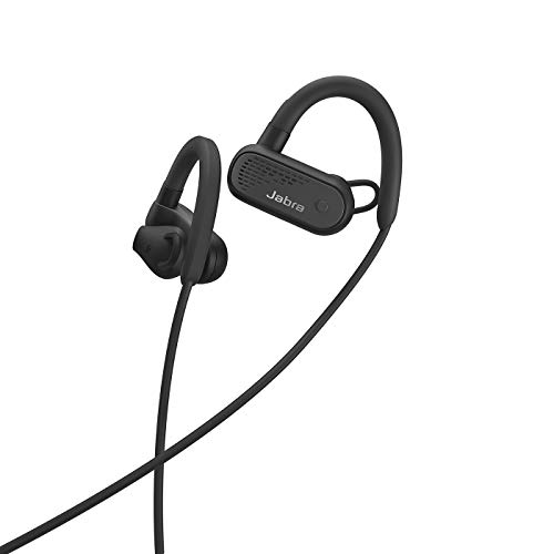 Jabra Elite Active 45e – Auriculares Deportivos Bluetooth con Protección Impermeable para Llamadas Inalámbricas y Música, Negro