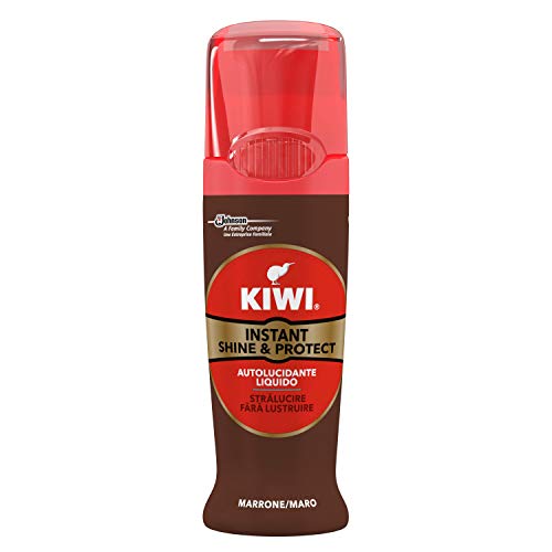 KIWI - Crema de ceras - Autolucidante liquido marrón - 75 ml