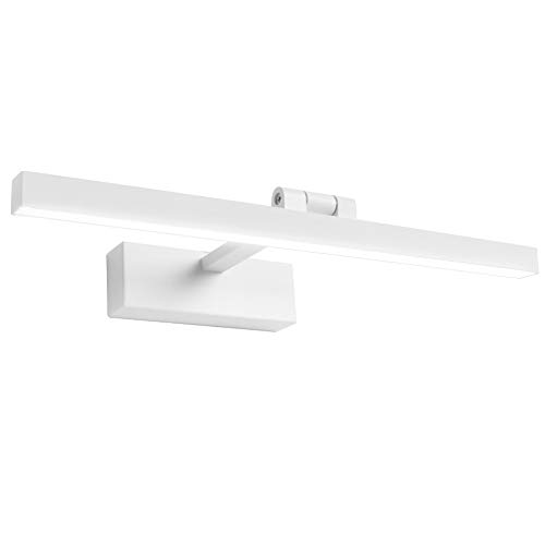 Klighten Lámpara LED de Espejo 9W 585LM Lámpara de espejo Aplique 40cm 5500K Luz natural para Espejo Muebles de Maquillaje Aparato Montado en la Pared