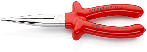 KNIPEX Alicate de montaje (alicate de boca cigüeña) aislado 1000V (200 mm) 26 17 200
