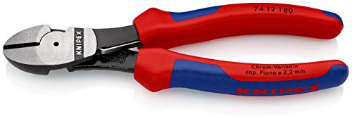 KNIPEX Alicates de corte diagonal de fuerza (180 mm) 74 12 180