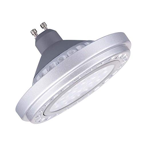 LED Regulable Base GU10 AR111 Bulbo 15W Destacar 30 ° Haz ÁNgulo De VisióN Luz FríA 6000k SMD 15LEDS Luces Reflectoras 1200Lm 120W Equivalente Par36 Gu10 Luz De La Pista Por Luz De Iglesia Comercial