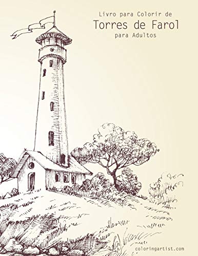 Livro para Colorir de Torres de Farol para Adultos: 1