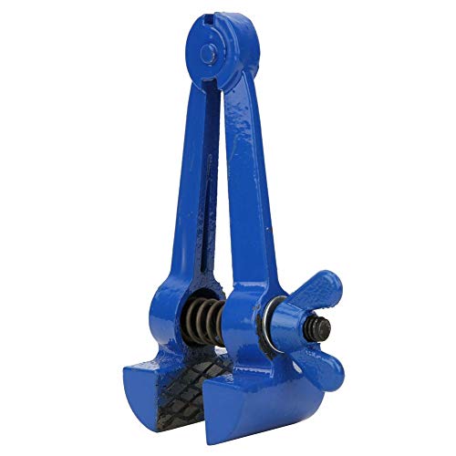 Mini tornillo de banco de mano, 45# acero azul, herramienta de tensado multiusos de pinza pequeña para alicates manuales, herramienta de hardware