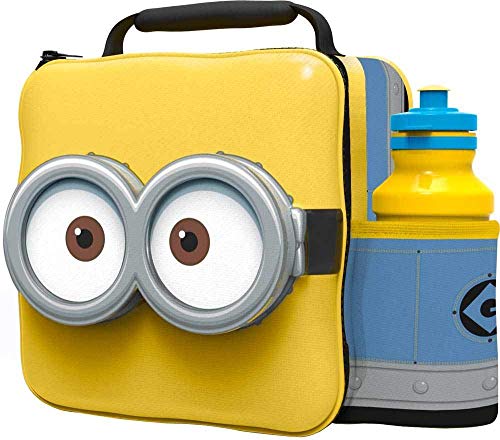 MINIONS Niños Infantil 3D Fiambrera Mochila Deportivo Bidón