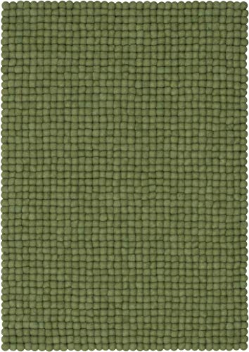 myfelt Kaspar - Alfombra de Fieltro (90 x 130 cm, Rectangular, Ideal para Dormitorio, Sala de Estar, habitación de los niños, Pasillo y baño)