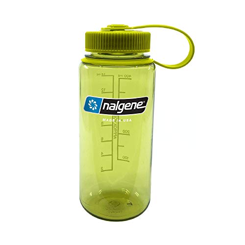 Nalgene – Bidón Wide Mouth 0.5L Verde Lima