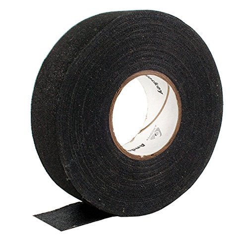 North American Tape 24 mm x 25 m Palo de Hockey sobre Hielo Tape 3 Pack, Unisex, North American Tape 24mm x 25 m - 3er Pack, Negro, 24 mm