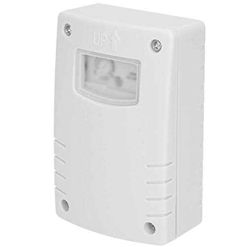 ORNO CR-209 Interruptor Crepuscular De Luz Exterior Con Temporizador Hasta 1200W IP44, Resistente A La Intemperie