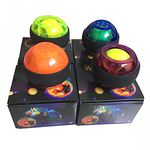 Powerball Bola tipo giroscopio Light Up Wrist Ball Bola energética para fitness Gimnasio en casa Entrenamiento con brazo de muñeca