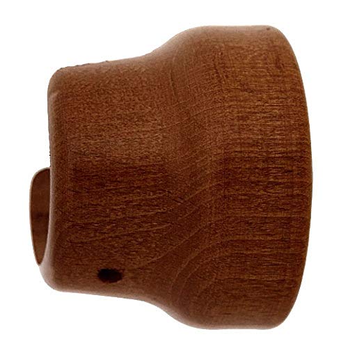 Riel Chyc 5430570 Soporte Madera Liso Lateral 20x 35 mm. Nogal