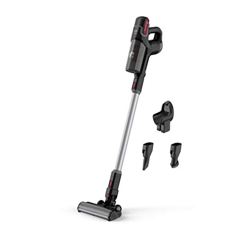 Rowenta Extenso X-Pert 160 - Aspiradora (Secar, Ciclónico, Sin bolsa, 0,5 L, Negro, Rojo, Batería)