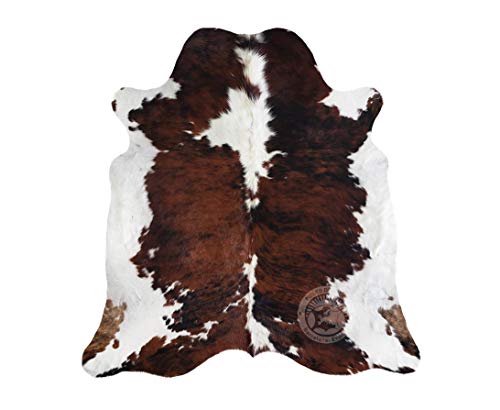 Sunshine Cowhides Alfombra de Piel de Vaca Tricolor 240 x 200 cm Pieles del Sol