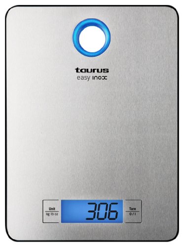 Taurus BASCULA Cocina Easy INOX, Acero Inoxidable