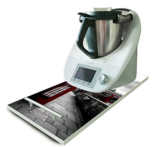 Thermodernizate Tabla, Plataforma, Base Deslizante para THERMOMIX TM6 TM5 TM31 y Monsieur Cuisine Connect Mod Londres.