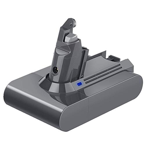 Vemico Batería de Repuesto para Dyson V6 21.6V 3500mAh Batería Recargable para V6/595/650/770/880/DC58/DC59/DC61/DC62/DC72/DC7/vtc4/SV03/SV05/SV06/SV07/SV09 V6 Batería de Aspiradora de Mano