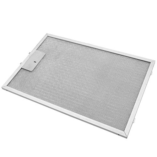 vhbw Filtro permanente metálico para grasa 38,8 x 26,5 x 0,9cm adecuado para Balay 3BC 772 M, 774 M, 776 M, 792 M, 794 M campana extractora metal