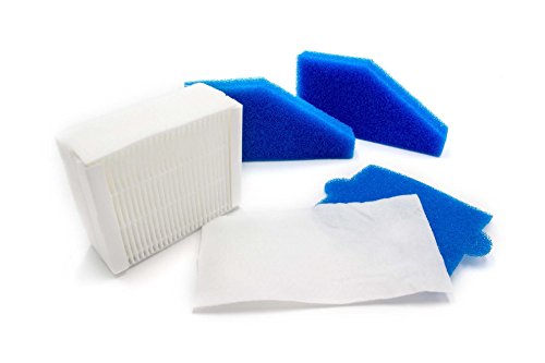 vhbw® Set de filtros de recambio para aspiradoras, aspiradora en mojado Thomas Aqua+ Anti Allergy, Aqua+ Multi Clean X10 Parquet.
