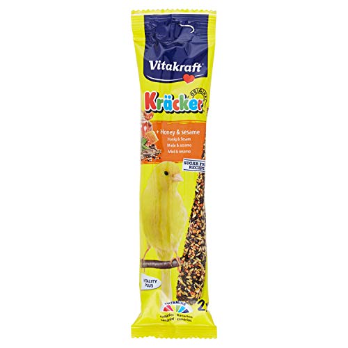 VITAKRAFT barritas de miel y sésamo para canarios bolsa 60 gr