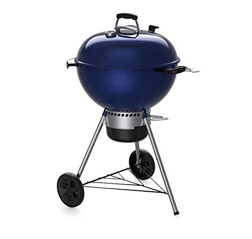 Weber Barbacoa Carbón Ø 57 cm Color Azul GBS C-5750 Master-Touch