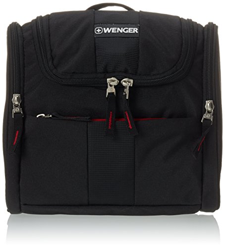 Wenger - Neceser de baño (26 cm), Color Negro