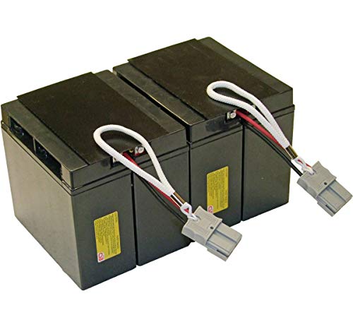 WSB Battery CSB-SCD55 SCD55 - Batería compatible con APC RBC55 Plug & Play para modelos SMT2200I / SMT3000I