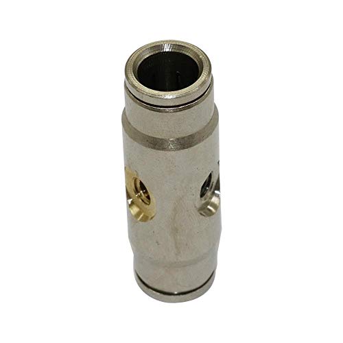 XINXI-YW Conveniente 3 PC 3/8" Conexión de Alta presión Slip-Bloqueo del Conector 2 Boquillas Asiento 9.52mm Manguera de Anclaje rápido for 3/16" Hilo de nebulización boquillas Decorativo