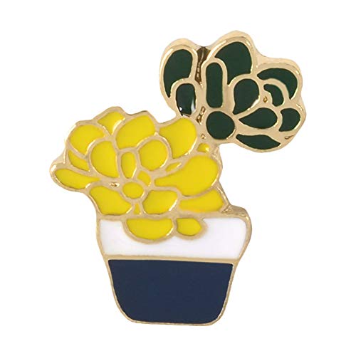 zhppac Broches Mujer Broches De Mujer Broche Insignia del Pin de Amapola del Recuerdo Pines de Esmalte Broches para Mujeres de Menos de 3 Libras cactus11