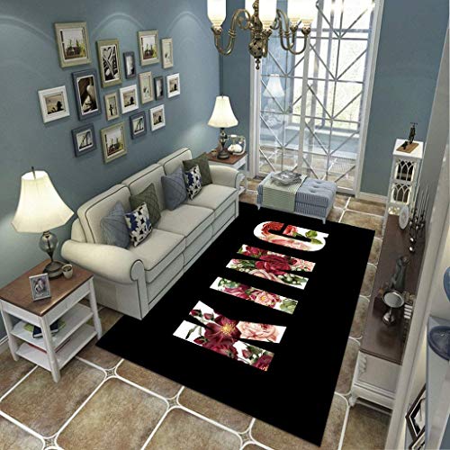 zpbzambm Alfombras Modernas,Moquetas De Dormitorio De Sala De Estar De Tacto Suave De Pelo Corto,Impresión 3D Rey, Fácil De Limpiar Y No Suelta Pelo,Talla :180X260Cm