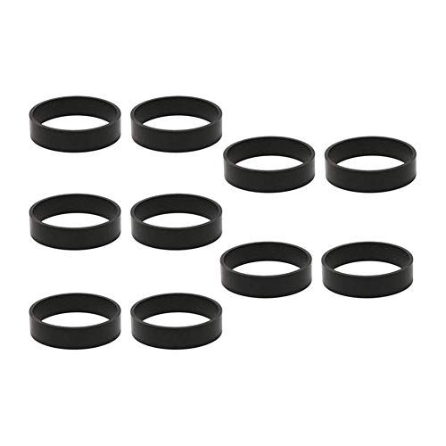 ZRNG 10pcs Aspirador de Ajuste del cinturón for Kirby Serie Adapta a Modelos de Series Toda la generación (Color : Black)