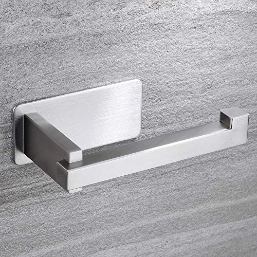 ZUNTO Portarrollos Para Papel Higiénico Autoadhesivo Portarrollos Baño Porta Rollo para Baño y Cocina, Acero inoxidable SUS 304