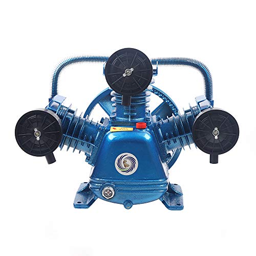 3000W 4HP 360L/min 1050 rpm/min Cabezal De Bomba De Compresor De Aire Air End Estilo De W 3 Cilindros Cabeza Del Motor De La Bomba Del Compresor De Aire