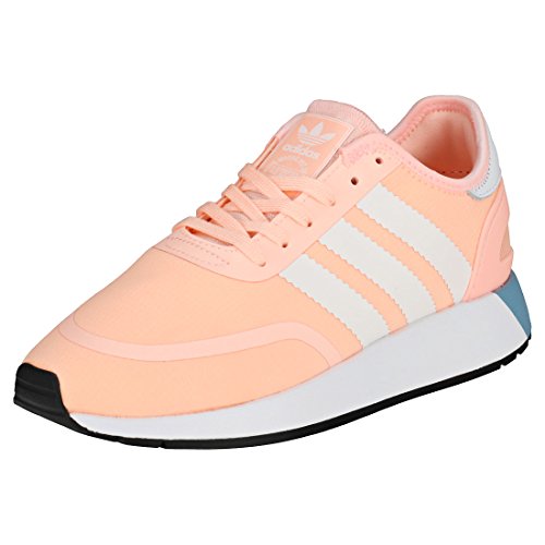 adidas N-5923 W, Zapatillas de Gimnasia Mujer, Naranja (Clear Orange/FTWR White/Core Black), 38 EU