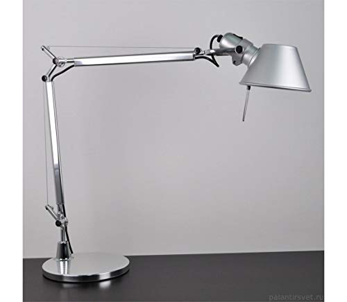 Artemide Tolomeo Micro E14 Aluminio lámpara de mesa - Lámparas de mesa (Aluminio, Aluminio, IP20, E14, 1 bombilla(s), 46 W)