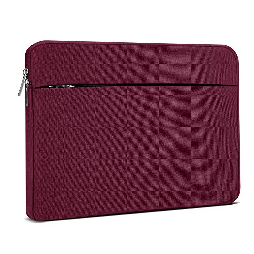 AtailorBird Funda Ordenador Portatil 13,3 Pulgadas,Bolsa pc Portátil Impermeable Anti-rasguños Antigolpes,Funda 13,3 Acolchada per Laptop/Notebook/MacBook/Chromebook -Vino Tinto