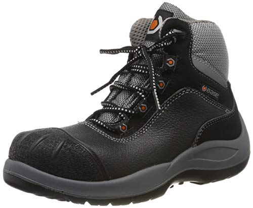 Base B119-S3-T43 - B119 Bota Piel Flor Classic Negro S3-T43