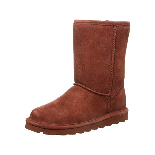 Bearpaw ELLE Short, Botas Plisadas Mujer, 600 Russet, 37 EU