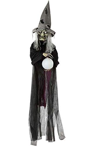 BigBuy Carnival Bruja Colgante Halloween 119147 Ne Gramos o (183 Cm), multicolor, Talla única (S1123205)