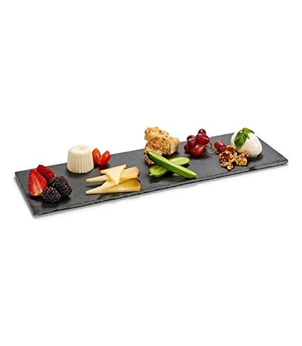 BigBuy Home Set De Aperitivo Pizarra (50 X 0,5 X 15 Cm)