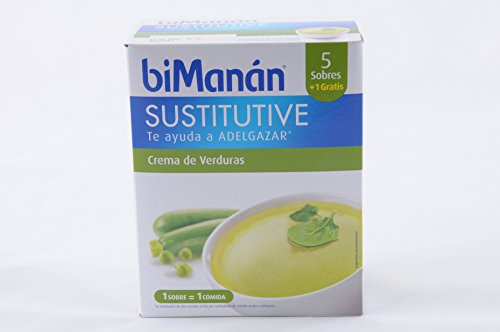 BIMANAN Bimanan Crema Verduras 5+1 Sobre 80 g