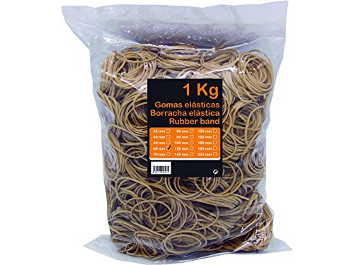 Bismark 152108 - Bolsa de gomas elásticas de 6 cm, 1 kg