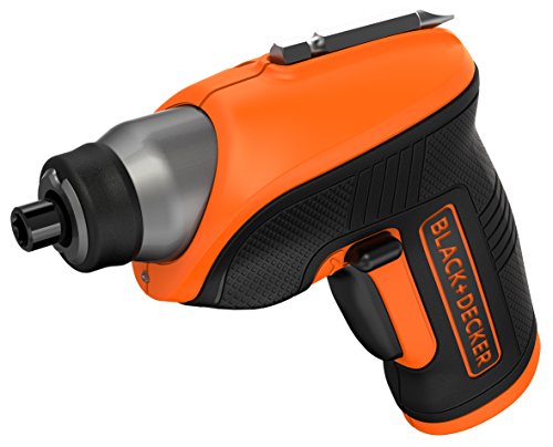 BLACK+DECKER CS3652LC-QW - Atornillador de 3.6V, 5.5 Nm, con cabezal de angulo recto